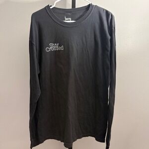 Kacey Musgraves Star Crossed Long Sleeve Shirt Black Graphic Tee Large